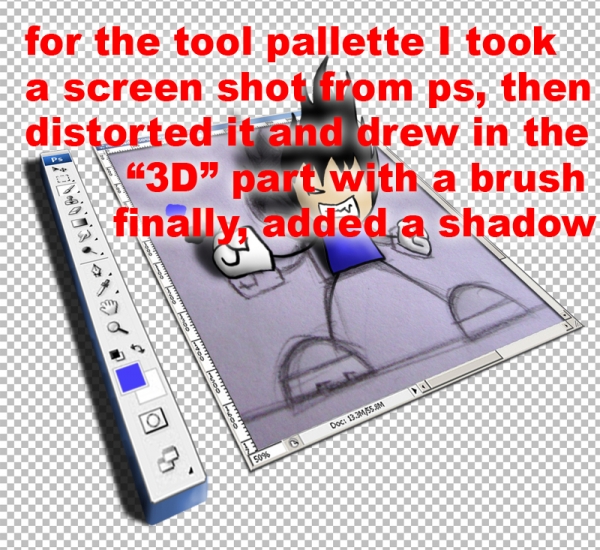 Creation of coming to life: Step 7
